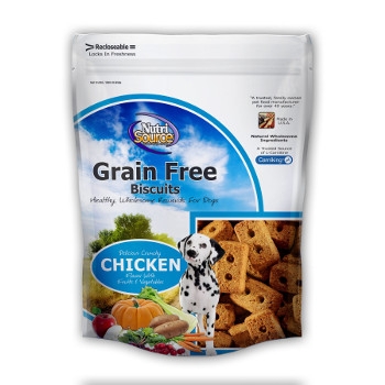 NutriSource® Grain Free Chicken Dog Biscuits