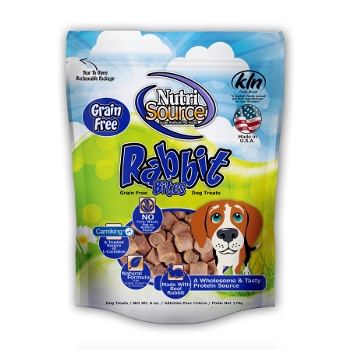 NutriSource® Grain Free Rabbit Dog Treats