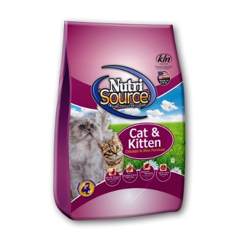 NutriSource® Chicken & Rice Cat & Kitten Dry Food