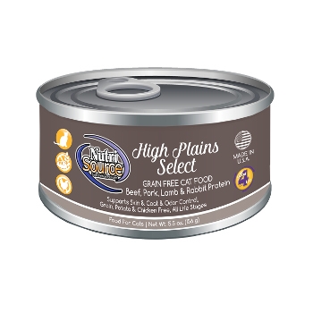 NutriSource® High Plains Select Grain Free Canned Cat Food