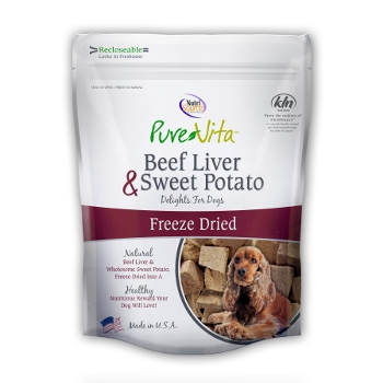 PureVita™ Beef Liver & Sweet Potato Dog Treats