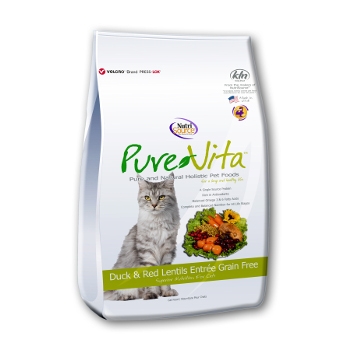 PureVita™ Grain Free Duck & Red Lentils Dry Cat Food