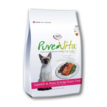 PureVita™ Grain Free Salmon & Peas Dry Cat Food