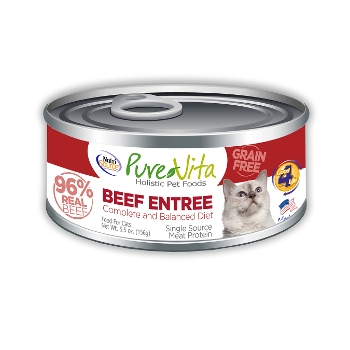 PureVita™ Grain Free Beef Canned Cat Food