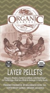 Organic Harvest Chicken Feed - Layer Pellets