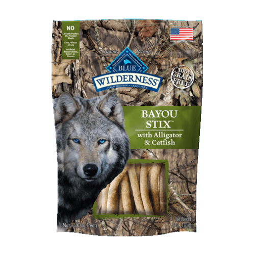 BLUE Wilderness® Bayou Stix™ Dog Treats