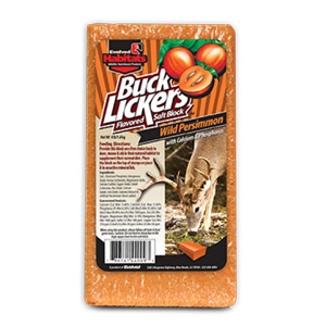 Buck Lickers Wild Persimmon Flavored Salt Block 