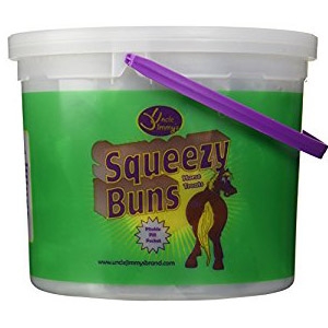 Uncle Jimmy's® Squeezy Buns Horse Treats Bucket