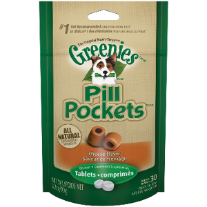 PILL POCKETS™ Treats for Dogs Cheese Flavor Tablet