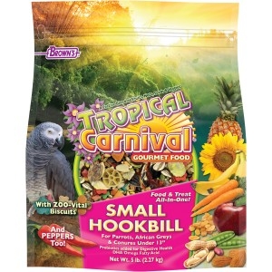 Tropical Carnival Gourmet Small Hookbill Diet