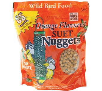 Orange Suet Nuggets 27oz Bag