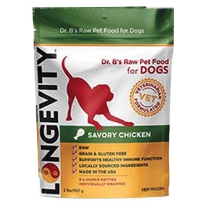 Longevity Savory Chicken Patty For Dogs