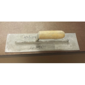 14 inch X 4 inch Steel Concrete Trowel