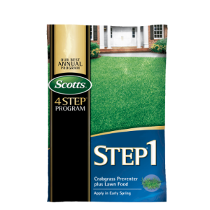 Scotts® STEP® 1 - Crabgrass Preventer Plus Lawn Food