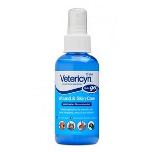 Vetericyn Plus All Animal Wound and Skin Care Hydrogel Spray 
