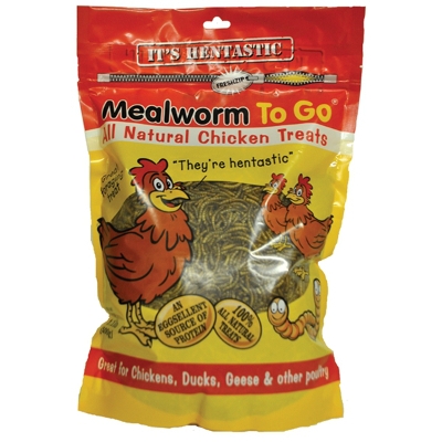 Unipet Hentastic Mealworm To Go Chicken Treat, 1.1lbs.