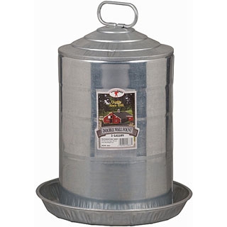 Little Giant Double Wall Fount Waterer, 3 gallons
