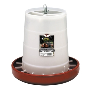 Little Giant Plastic Hanging Poultry Feeder, 22 lbs.