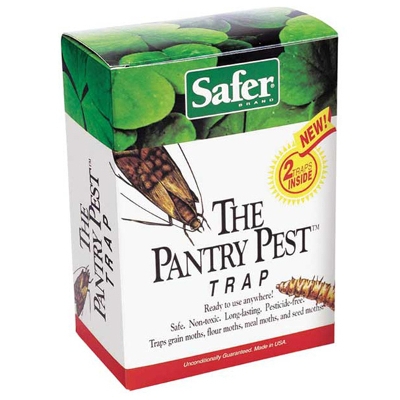 Safer Pantry Pest Trap With Lure, 2 Pack
