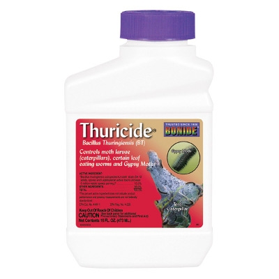 Bonide Thuricide Bacillus Thuringiensis Concentrate, 1pt