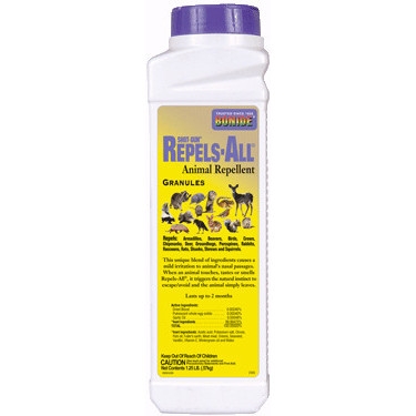 Bonide Shot-gun Repels-All Animal Repellent Granules, 1.25lb