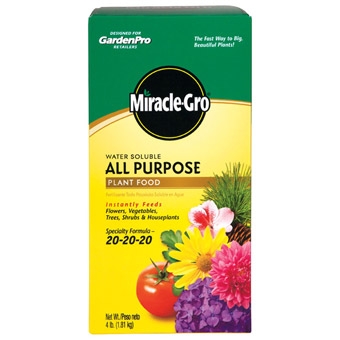 Miracle Gro Plant Food, 4 lbs.