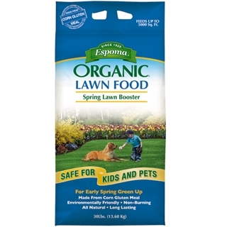 Espoma Organic Lawn Food Spring Lawn Booster, 30 lbs.