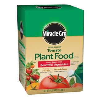 Miracle-Gro Water Soluable Tomato Food, 1.5 lbs.