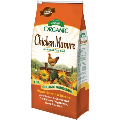 Organic Chicken Manure Plant Food, 25 lbs.