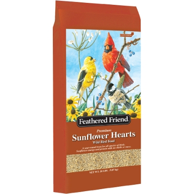 Feathered Friend Sunflower Hearts, 20 Lb.