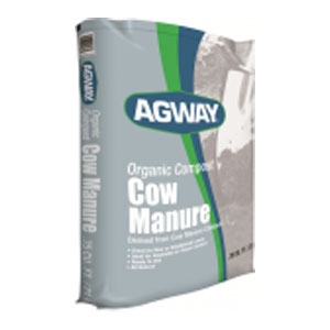 Agway Organic Compost Cow Manure, .75 cu. ft.