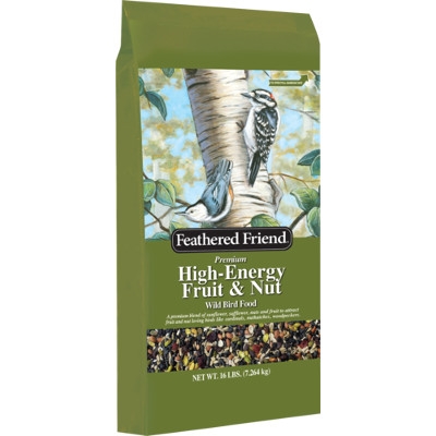 Feathered Friend High Engery Fruit & Nut Blend Bird Seed, 16 lbs.