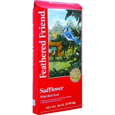 Feathered Friend Safflower Wild Bird Food, 50lb