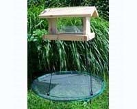 Songbird Essentials Seed Hoop Platform for Birdfeeders, 24 inches