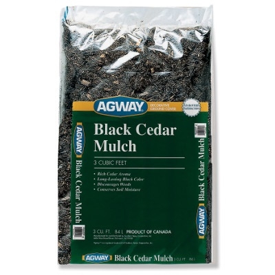 Agway Black Cedar Mulch 3 Cu.ft.