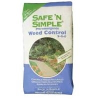 Safe n Simple Organic Corn Gluten Weed Control, 50lb Bag