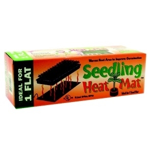 Seedling Heat Mat Black 9 X 19.5 Inch