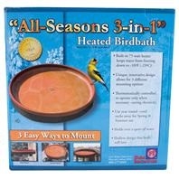 Birdbath All Seasons 3 in 1 Heated 75 watt