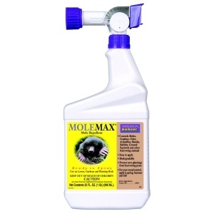 Bonide MoleMax Mole & Vole Repellent Spray, 1qt