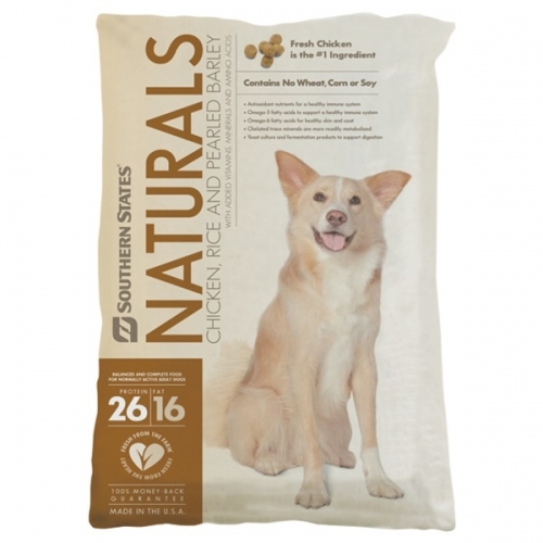 Southern States Naturals Chicken & Rice 40lb. Dog Food