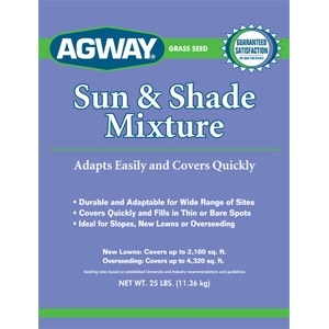 Agway® Sun & Shade Grass Seed Mixture 25lb