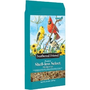 Feathered Friend Shell-less Select Bird Seed (20lbs)