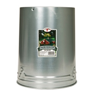 Little Giant Galvanized Hanging Feeder with Feeder Pan, 30 lbs.