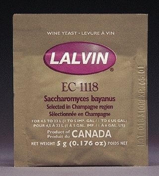 YEAST EC-1118 LALVIN ACT FR DRIED WINE