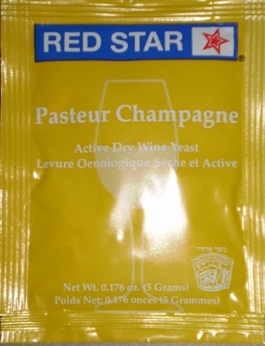 YEAST PASTUER CHAMPAGNE RED STAR FR DRIED
