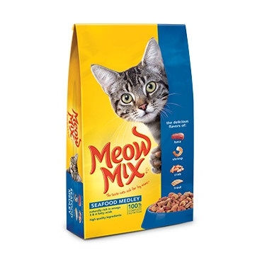 Meow Mix Seafood Medley Cat Food, 14.2 Lbs