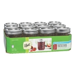 Ball 8oz. Quilted Jelly Jars - Case of 12