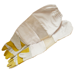 Gloves: Cowhide ventilated