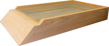Midnight Bee Supply Screened IPM Bottom Board For 5 Frame NUC - Cypress Langstroth Hive (Free Shipping)
