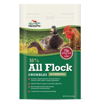 16% All Flock Crumbles with ProBiotics